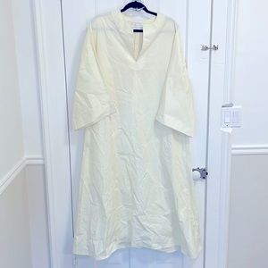 Daphne Wilde Liszt Bight Dress in Cream Flannel